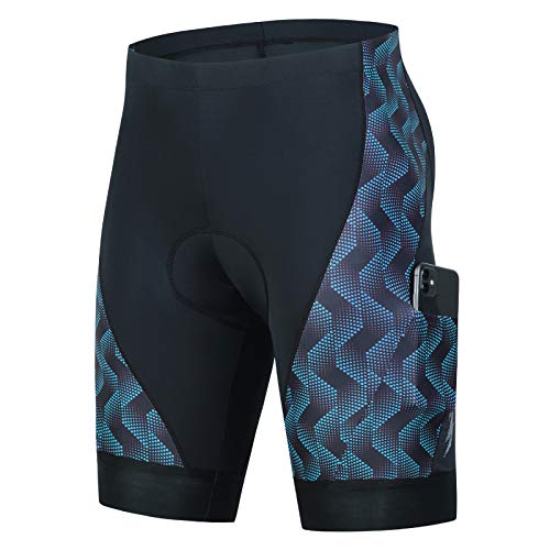 Image of beroy Men's Comfortable Bicycle Cycling Pants, 3D Padded Bike Shorts
