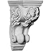 Ekena Millwork COR05X06X10AN 4 W x 5 3/4" D x 9 5/8" H Angel Corbel, White