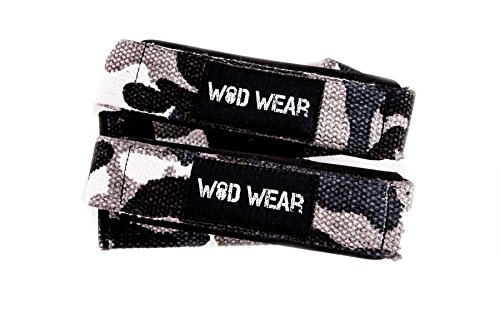 WOD Wear Lifting Wrist Straps for Powerlifting, Weightlifting, Bodybuilding - Unisex, Protect Wrists and Hands, Padded, Cotton - Protect Wrists and PR - 100% Guaranteed Warranty