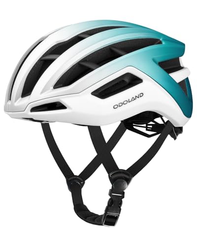 Odoland Casco de Bicicleta para Adultos Unisex, Casco para Ciclismo Urbano