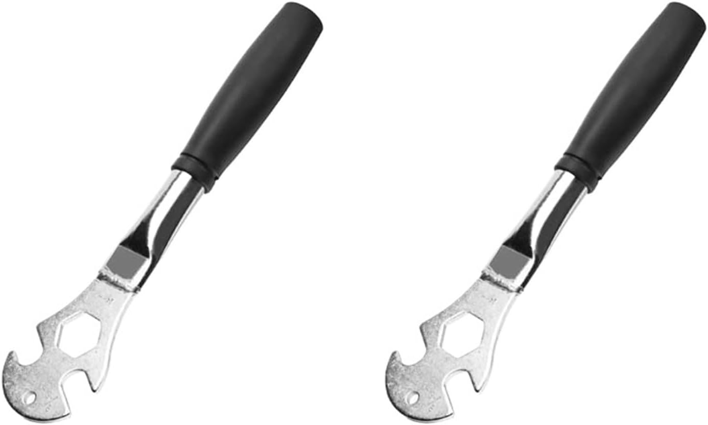 1/2pc Bicycle Pedal Wrench Extra Long Handle Road Mountain Multi-functional Bike Tools