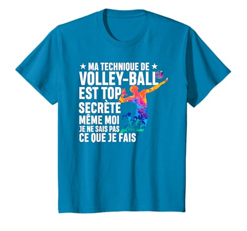 Volley Ma Technique De Volleyball Est Top Secrète T-Shirt