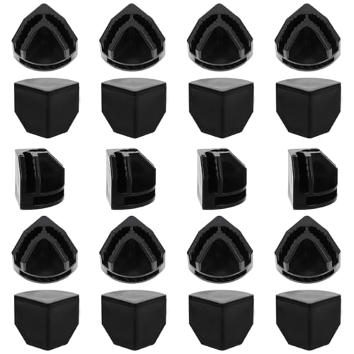 TOVINANNA 20 Pièces Connecteurs pour Étagère Modulaire - Clips de Fixation en Plastique ABS pour Cube de Rangement et Armoire de Grille - Connecteur Stable...