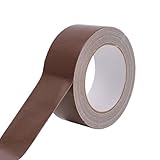 Maartla Heavy Duty Duct Tape 2 Inch X 33 Yards, Multi Purpose Dark Brown Duct Tape, No Residue, Waterproof and Tear by Hand - for Repairs, Industrial, Professional Use