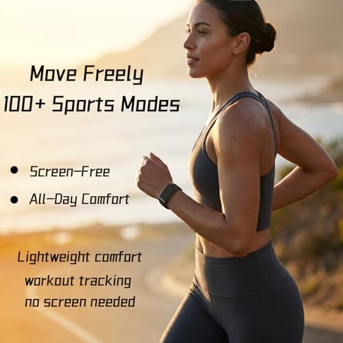 QYZHARYX Smart Bracelet – Screen-Free Fitness Tracker with 47-Day Battery — view 2