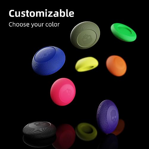 Image of Skull & Co. Concave Thumb Grips Set: Skin, CQC Joystick Cap Analog Stick Cap for Steam Deck and ROG Ally- OD Green, 2 Pairs (4pcs)