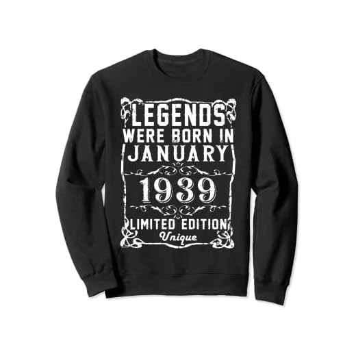 Cumpleaños Enero 1939 Edición Limitada Regalo January 1939 Sudadera