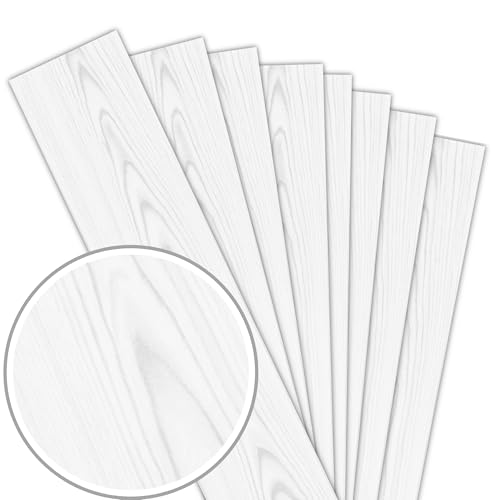 Eurodeco Paneles de techo, revestimiento de techo con aspecto de madera, imitación de madera, material de poliestireno, plateado (20 m²/120 unidades)