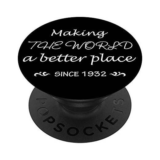 88 Años Mujer 88 Cumpleaños Regalo Vintage Nacido En 1932 PopSockets PopGrip Intercambiable