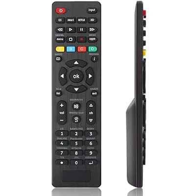 Universal TV Remote Control Replacement for Samsung/LG/Philips/TCL/Hisense/Haier/Sanyo/RCA/JVC/Insignia/Westinghouse/Hitachi/Magnavox/Seiki/Panasonic and Other Brands Smart TVs