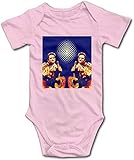 Material: 100% algodón Johnny Cash Baby Boys Girls Onesies Body de Manga Corta