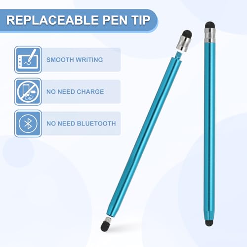 Stylets pour ordinateurs portables tactiles et smartphones PATIKIL bleu 5x - 4