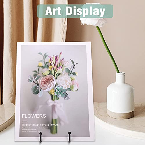 18 Pcs 4.5In Plate Stands For Display,Metal Plate Holders Display Stands Can Be Used For Picture Stand,Book Stands For Display,Plate Display Stands,Easel,Photo Frame Stands,Plaque Stands,Desktop Stand #TOP5