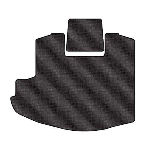 Hotfield トヨタ 互換品 新型 クラウンクロスオーバー 35系 トランクマット ラゲッジマット スペアタイヤなし/カーボンファイバー調 防水