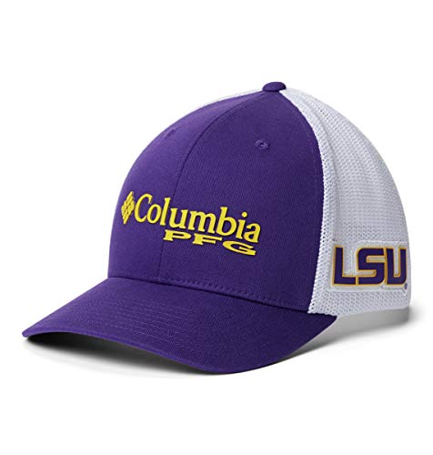 Casquette en maille Columbia PFG violet collegiate pour homme et femme