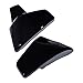 Glossy Black Battery Side Cover Compatible with Honda Shadow 1999-2008 VLX 600 99-07 VT 600 C CD Deluxe (ABS, 2PCS)