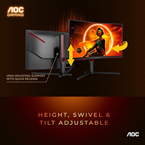 Aoc CQ27G3Z 27 Inch Curved Gaming Monitor thumb #7
