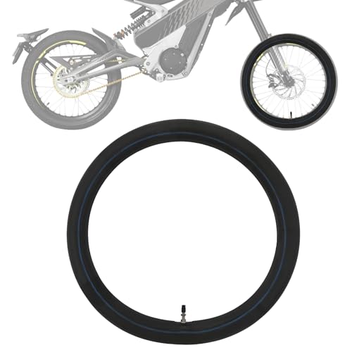 Image of 2.25 /2.5-17 inch Heavy Duty Inner Tube 70 /100-17 TR4 Valve for Talaria X3 XXX KX85 YZ85 RM85 Coolster TaoTao 110 125 140 Dirt Pit Bike EBike Front Rear Tires Black