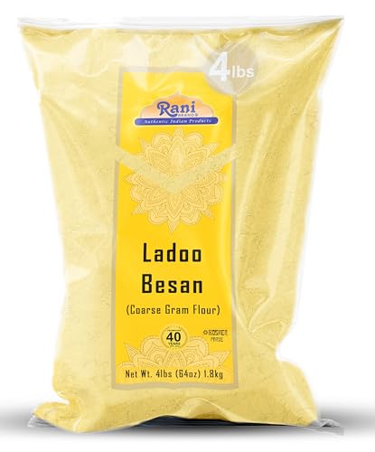 Rani Ladoo Besan (Coarse Gram Flour) 64oz (4lbs)