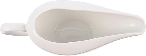 Miniatura 2 de Cabilock Salsa de porcelana para salsa, barco, salsa de cerámica, platos de azúcar de crema blanca, tazones de salsa para aderezos de ensalada,