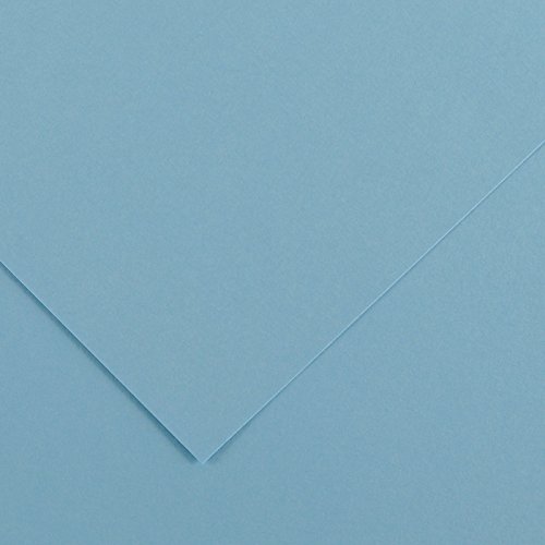 Canson Iris Vivaldi A4 185 GSM Smooth Colour Paper - Sky Blue (Pack of 50 Sheets)