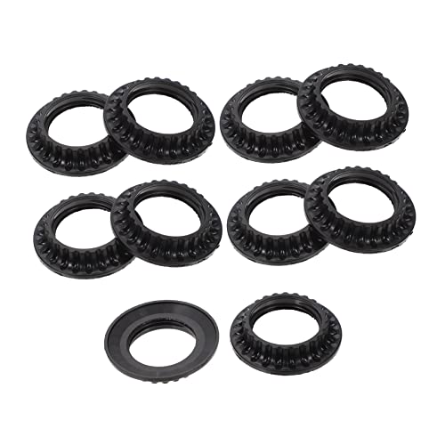 KALLORY 10Pcs Light Holder Fixing Ring Durable Light Holder Circle for Easy DIY Installation Secure Lamp Base Support Long Lasting and Reliable Lighting Accessory