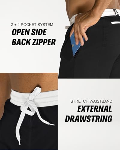 Image of Anthem Athletics Men's Gym Shorts with Pockets - Running, Walking & Cross-Training Workouts - 5 inch 7 inch 9 inch