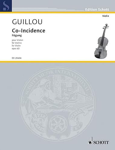 Co-incidence, Op. 63: Violin Solo