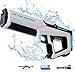 Produktbild Wasserpistole Elektrisch,Elektrische Wasserpistole für Kinder und Erwachsene,2 in 1 Spritzpistole Wasser mit Großer Reichweite,Automatic Wasserspritzpistole Verfügbar für Pool,Garten,Strand (Weiß)