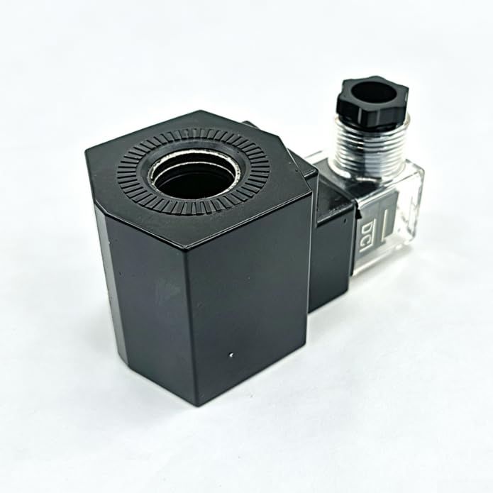 Bobina de electroválvula hidráulica 12 V 24 V 19 mm orificio