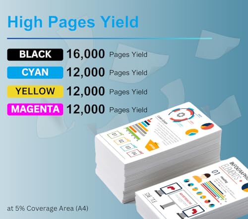 Image of NPG-67 Toner Cartridge Compatible for Printers IR C3320 / C3325 / C3330 / C3520 / C3525 / C3530 / IR C3020 / C3226 (NPG-67 - 4 Color Combo)