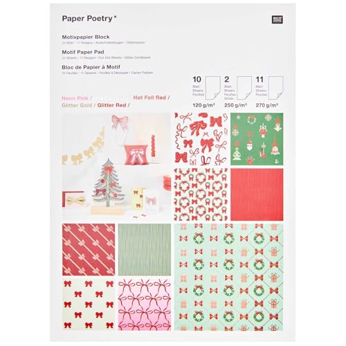 Papier coloré Rico Design pour emballage cadeau original et projets créatifs faits main