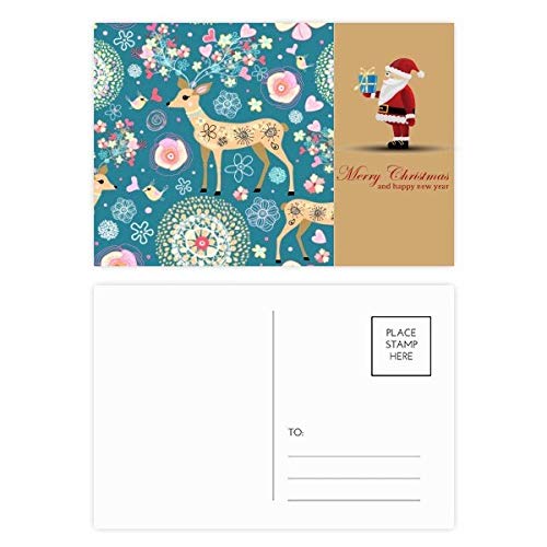 Cartes postales Flower Love carton rigide de qualité supérieure x20