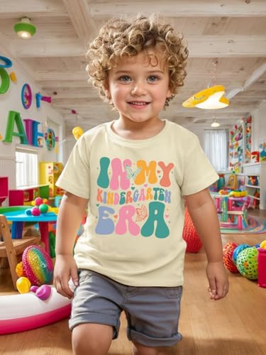 Image of Kindergarten Shirt for Girls First Day of Preschool Shirt Back to School T Shirt Summer Short Sleeve 3-7 Years