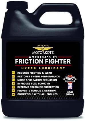 Motorkote Hyper Lubricant Engine Treatment, MK-HL16-06, 16-Ounce, Single