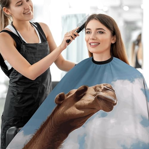 Capa para corte de cabello unisex 66.9 x 56.7 pulgadas miniatura 5