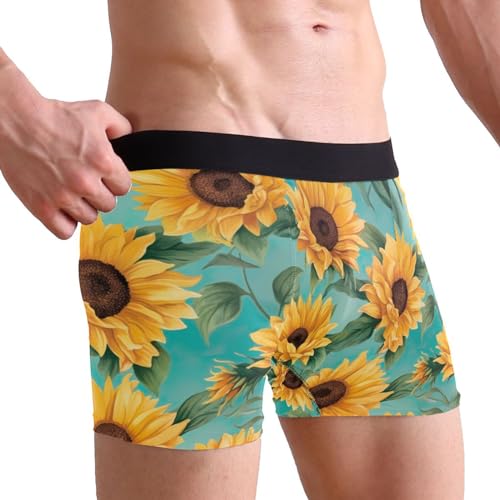 Sunflower Flower Men's Boxer Briefs S 202a37922