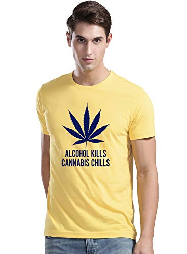 Image of ADRO Men's Solid Regular Fit T-Shirt