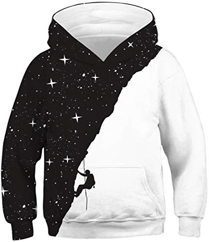 PANOZON Sudadera Niños con Dibujos 3D de NASA Goku Naruto Chaqueta Impresión...