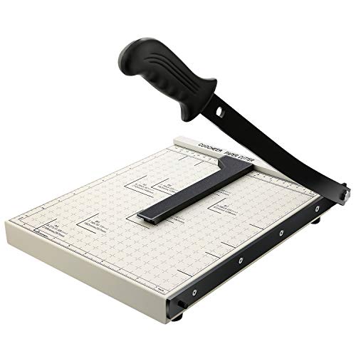 Paper Trimmer A4 Paper Cutter Heavy Duty Photo Guillotine Paper Cutter Machine for Office Home Use 12 inch Cut Length 125 x 98 Use for A4-B7