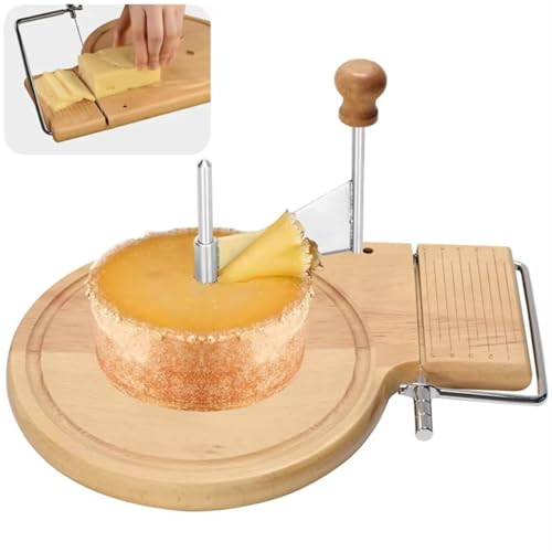 Tabla cortadora de queso, rallador multifuncional, pelador para quesos, mantequilla, chocolate, accesorios de cocina