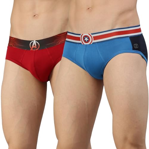 Image of Zoiro Men's Brief | Soft Band | Soft No-Marks Elastic | Breathable Innerwear | Pack of 1 | Color May Vary