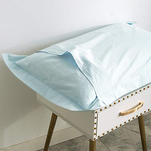 Susybao Cotton Twin Duvet Cover Light Blue Duvet Cover Set Twin Size 2 Pieces 1 Blue Duvet Cover With Zipper Ties 1 Pillow Sham Luxury Ultra Soft Light Blue Bedding Duvet Cover Sets Lightweight #TOP5