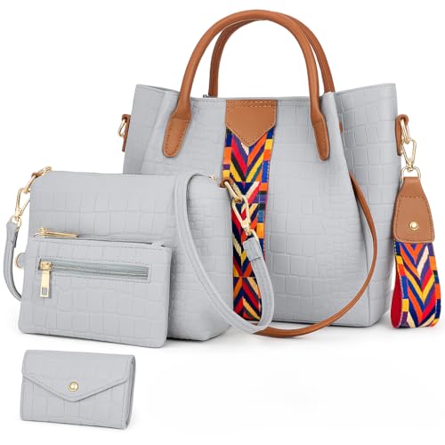 Womens PU Leather Purses and Handbags Shoulder Bags Ladies D...