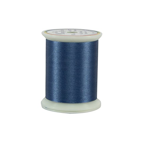 Superior Threads Magnifico 2-Ply 40 Weight Trilobal Polyester Sewing Thread Spool - 500 Yards (#2151 Chambray)