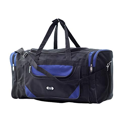 OR&MI - Bolsa de deporte grande para gimnasio, fútbol, karate, fitness, entrenamiento, natación, tenis, running, gimnasia, turquesa, Grande, Capiente
