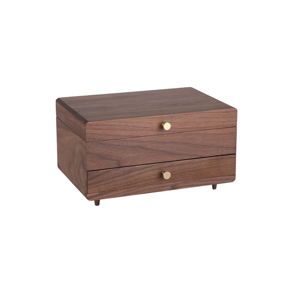 Jewelry Boxes Jewelry Box Organizer for Women Girls Wood Portable Jewelry Case Storage for Earrings Necklaces Bracelets Rings