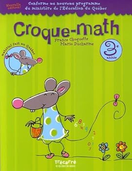 Paperback CROQUE-MATH 3E ANNEE [French] Book
