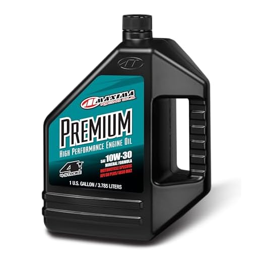Maxima (349128 Premium4 10W-40 Motorcycle Engine Oil - 1 Gallon