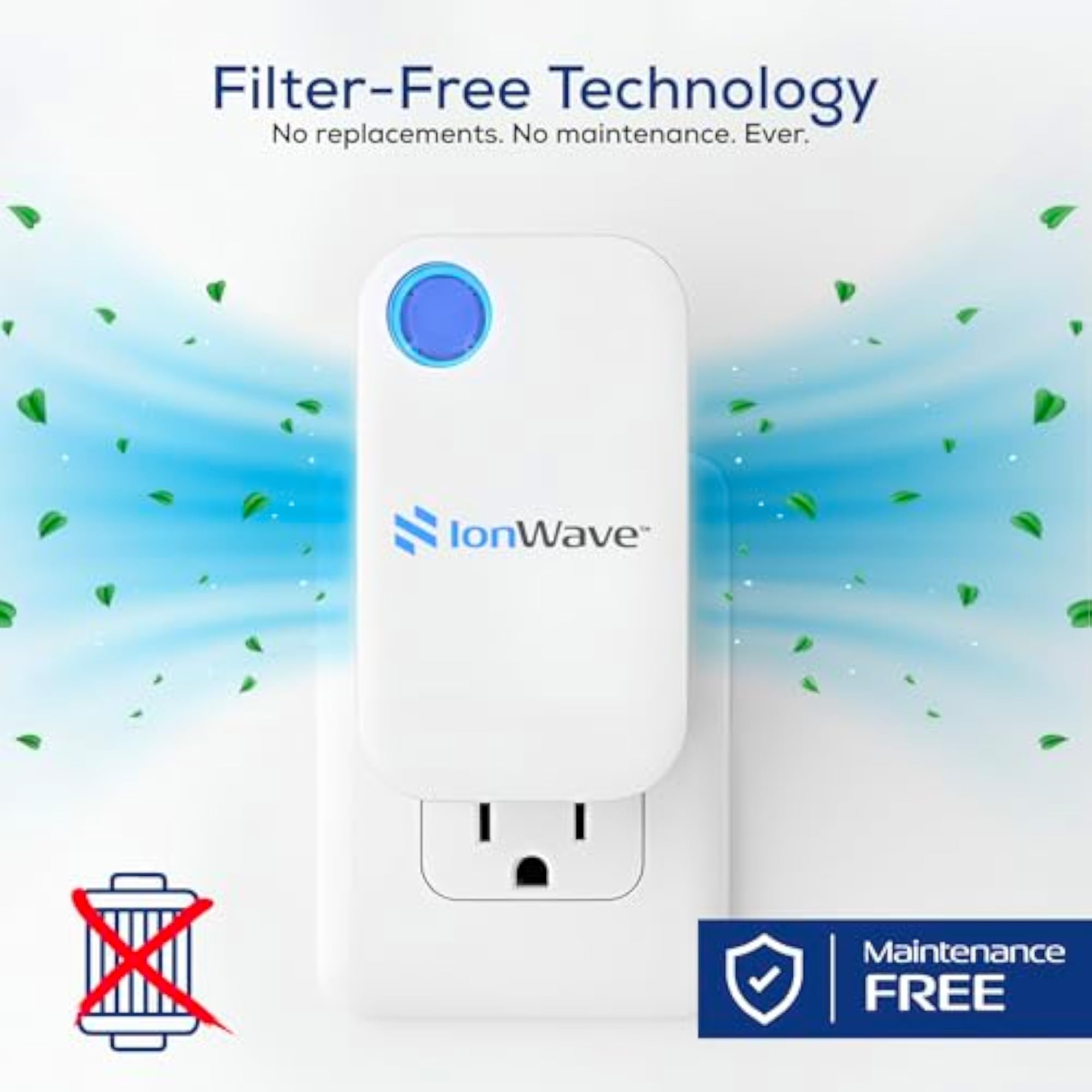 Air Ionizer Pro Negative Ion Air Purifier, 2 Pack